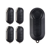 Lots of 5 Extra-Partss Remote Car Key Fob Replacement for LTQF12AM433TX fits Fiat 500L 2014 2015 2016 2017 2018