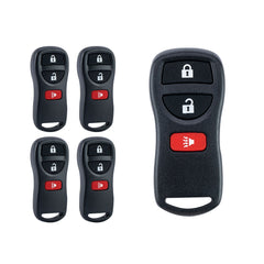 Lots of 5 Car Remote Fob Replacement for KBRASTU15 CWTWB1U733 fits 2003 2004 2005 2006 2007 2008 Nissan Murano 3 Button