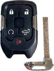 Extra-Partss Car Key Fob Replacement for GMC Sierra Chevy Silverado with Tailgate Smart Remote HYQ1ES 13522854 13522904