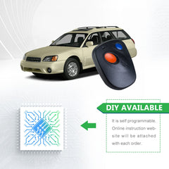 Lots of 5 Remote Car Key Fob Replacement for Subaru A269ZUA111 fits 2001 2002 2003 2004 Outback Forester Impreza