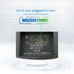 Keyless2Go Remote Car Key Fob Replacement for WAZSKE13D01 fits 2014 2015 2016 2017 2018 Mazda 3 6