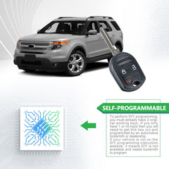 Lots of 10 Extra-Partss Remote Car Key Fob Replacement for Ford CWTWB1U793 164-R8070 fits 2011 2012 2013 2014 F-150 F-250 F-350