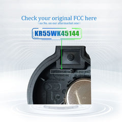 Extra-Partss Remote Car Key Fob Replacement for Mercedes KR55WK45144 PCF7941 fits 2008 2009 2010 2011 2012 2013 2014 2015 Fortwo