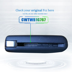 KeyCollection Remote Car Key Fob Replacement for Nissan CWTWB1G767 fits 2014 2015 2016 2017 Rogue