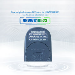 Lots of 5 Remote Car Key Fob Replacement for Honda NHVWB1U523 NHVWB1U521 fits 2003 2004 2005 2006 2007 Pilot