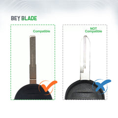 Extra-Partss Keyless Remote Car Key Fob Replacement for Selected Ford 4 Buttons CWTWB1U793 164-R7976