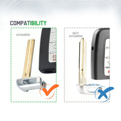 Lots of 5 Extra-Partss Remote Car Key Fob Replacement for Hyundai SY5HMFNA04 fits 2011 2012 2013 Sonata