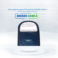 Lots of 5 Remote Car Key Fob Replacement for Honda OUCG8D-344H-A fits 2002 2003 2004 CR-V