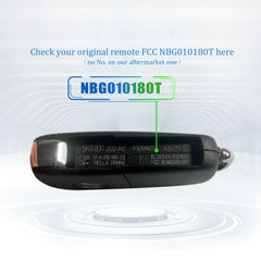 Extra-Partss Remote Car Key Fob Replacement for VW NBG010180T fits 2012 2013 2014 2015 2016 Golf Jetta Passat Beetle