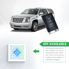 Lots of 10 Remote Car Key Fob Replacement for Cadillac OUC6000066 fits 2007 2008 2009 2010 2011 2012 2013 2014 Escalade ESV EXT