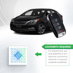 Lots of 10 Remote Car Key Fob Replacement for Kia OSLOKA-870T fits 2014 2015 2016 Forte Koup