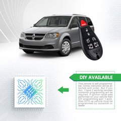 Lots of 10 Car Remote Fob Replacement for M3N5WY783X IYZ-C01C fits 2008 2009 2010 2011 2012 2013 2014 2015 2016 Chrysler Town and Country