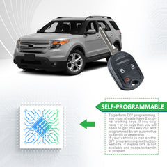 Lots of 5 Extra-Partss Remote Car Key Fob Replacement for Ford CWTWB1U793 164-R8070 fits 2011 2012 2013 2014 F-150 F-250 F-350