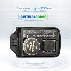 Extra-Partss Remote Car Key Fob Replacement for Honda CWTWB1G0090 fits 2018 2019 2020 2021 2022 Accord