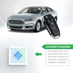 Lots of 10 Extra-Partss Remote Car Key Fob Replacement for Ford N5F-A08TAA fits 2013 2014 2015 2016 Fusion
