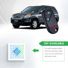 Lots of 10 Remote Car Key Fob Replacement for Honda OUCG8D-344H-A fits 2002 2003 2004 CR-V