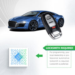 Lots of 10 Remote Car Key Fob Replacement for Audi IYZFBSB802 fits 2013 2014 2015 2016 A6 A7 A8 Without Comfort Access