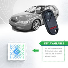 Lots of 10 Remote Car Key Fob Replacement for Honda A269ZUA106 fits 1994 1995 1996 1997 Accord