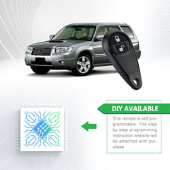 Lots of 5 Extra-Partss Remote Car Key Fob Replacement for Subaru NHVWB1U711 fits 2005 2006 2007 Impreza Forestor