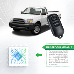 Lots of 10 Extra-Partss Car Remote Fob Replacement for Toyot-a HYQ12BAN, HYQ12BBX, HYQ1512Y fits 2001 2002 2003 Prius