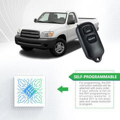 Lots of 5 Extra-Partss Car Remote Fob Replacement for Toyot-a HYQ12BAN, HYQ12BBX, HYQ1512Y fits 2001 2002 2003 Prius