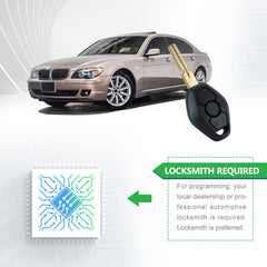 Lots of 5 Extra-Partss Remote Car Key Fob Replacement for LX8 FZV fits 1997 1998 318i 1997 318is