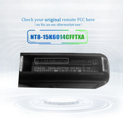 Lots of 10 KeyCollection Remote Car Key Fob Replacement for Land Rover NT8-15K6014CFFTXA fits 2005 2006 2007 2008 2009 LR3