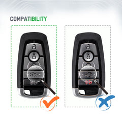 KeyCollection Smart Car Key Fob Replacement for Ford F150 F250 F350 F450 F550 fits 2018 2019 2020 Proximity 5 Button Remote M3N-A2C93142600 164-R8166