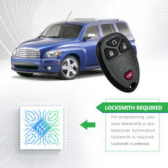 Lots of 5 Car Remote Fob Replacement for KOBGT04A 15114374 fits 2006 2007 2008 2009 Chevy HHR Uplander