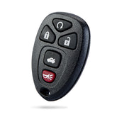 Extra-Partss Keyless Remote Car Key Fob Replacement for 2006-2007 Cadillac DTS/2006-2011 Buick Lucerne/2006-2013 Chevy Impala/2006-2007 Chevy Monte Carlo 5 Button Remote OUC60270 15912860