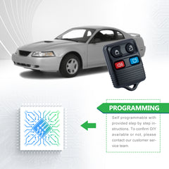 Lots of 10 Car Remote Fob Replacement for CWTWB1U212 fits 1999-2014 Ford Mustang 4 Button