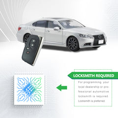 Lots of 5 Smart Car Key Fob Replacement for Lexus LS460 LS600H fits 2013 2014 2015 2016 Proximity 4 Button Remote HYQ14ACX 5290 Board