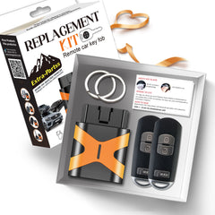 Extra-Partss Self Programmable Remote Car Key Fob Replacement Kit for Mazda WAZSKE13D01 fit CX-5 2013 2014 2015 2016 W/O Hatch