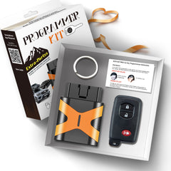 Extra-Partss OBD DIY Programmer and Smart Remote Car Key Bundles for Toyota HYQ14ACX 271451-5290 Board fits 2010 2011 2012 2013 2014 2015 Prius