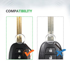 Extra-Partss Remote Car Key Fob Replacement for Toyota GQ4-52T 89070-0R120 fits 2013 2014 2015 2016 2017 2018 RAV4 H Chip