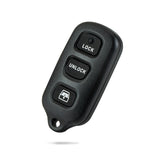 Key Fob Keyless Entry Remote fits 1999-2009 Toyota 4Runner / 2001-2007 Sequoia (HYQ12BBX w/Panic, Set of 2)