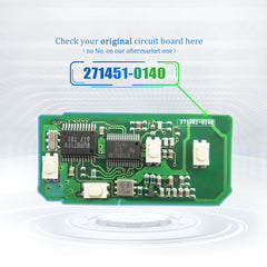 Extra-Partss Smart Car Key Fob Replacement for Toyota Camry Corolla Avalon Smart Remote HYQ14AAB 0140