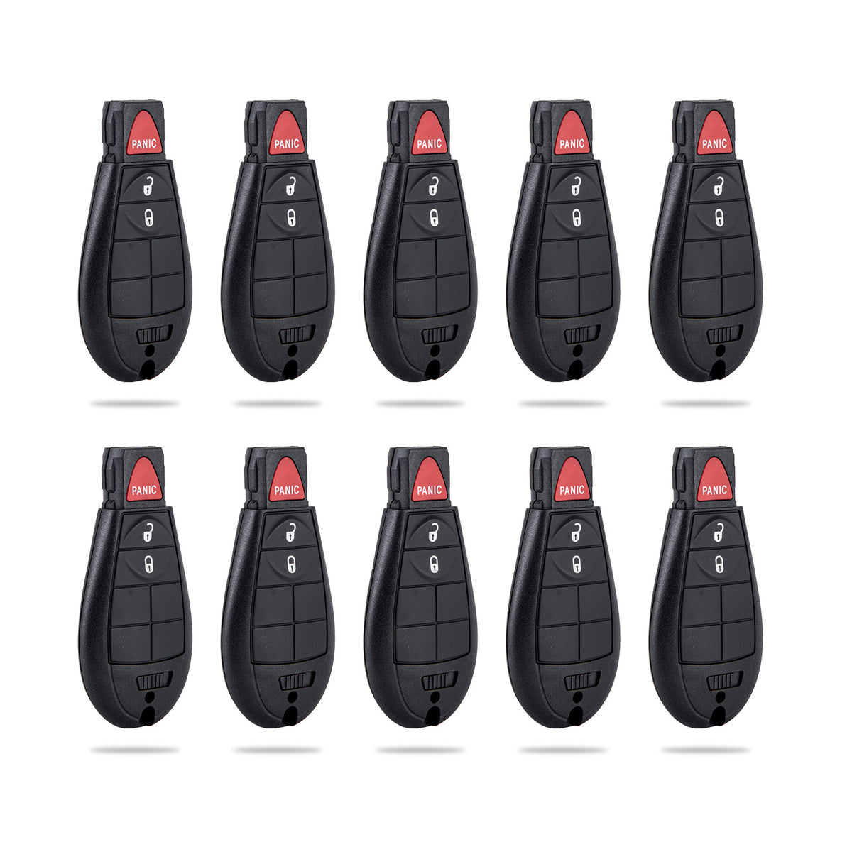 Lots of 10 Remote Fob Replacement for M3N5WY783X IYZ-C01C fits 2008 2009 2010 2011 2012 Dodge Charger Challenger Durango