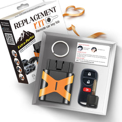 Extra-Partss Simple Key Replacement for Nissan KBRASTU15 + 46 Chip Key fits Titan 2004 2005 2006 2007 2008 2009 2010 2011 2012 2013 2014 2015 (3 Button)
