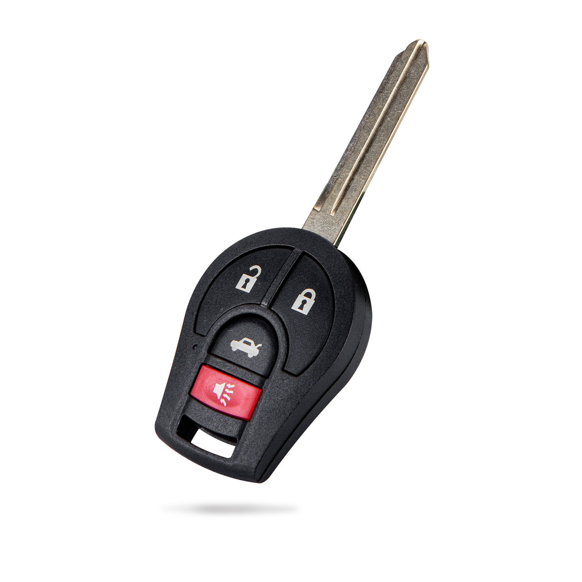 Extra-Partss Remote Car Key Fob Replacement for Nissan CWTWB1U751 fits 2013 2014 2015 2016 2017 2018 2019 Versa Sentra
