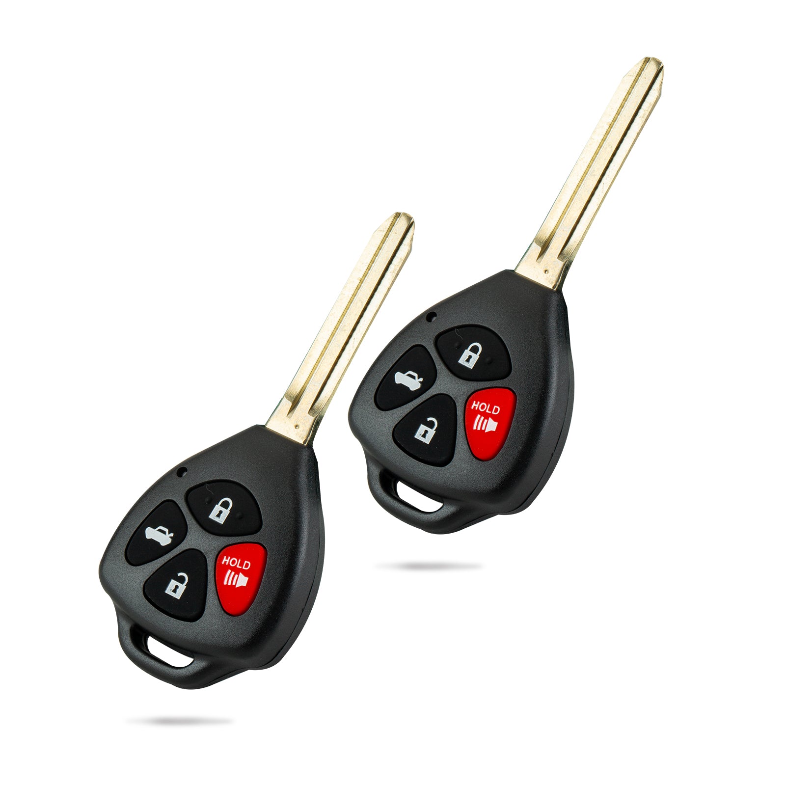 Extra-Partss Keyless Remote Car Key Fob Replacement for Toyota 2007-2010 Camry 4 Buttons HYQ12BBY 89070-06232