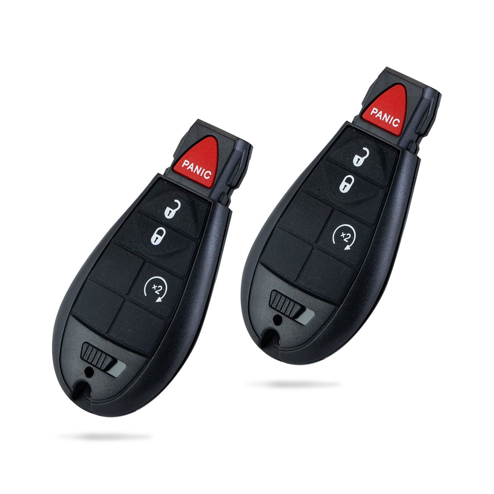 Extra-Partss Car Remote Fob Replacement for Dodge GQ4-53T fits 2013 2014 2015 2016 2017 Ram 1500 2500 3500 4 Button
