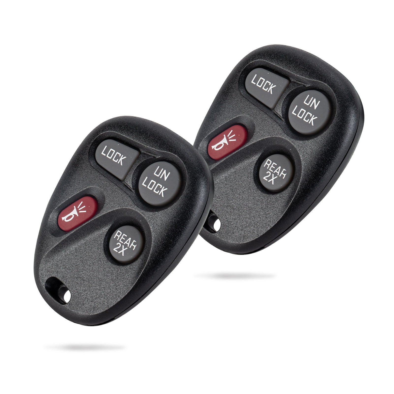 Extra-Partss Car Remote Fob Replacement for Chevy KOBUT1BT 15732805 fits 1998 1999 2000 2001 Blazer 4 Button