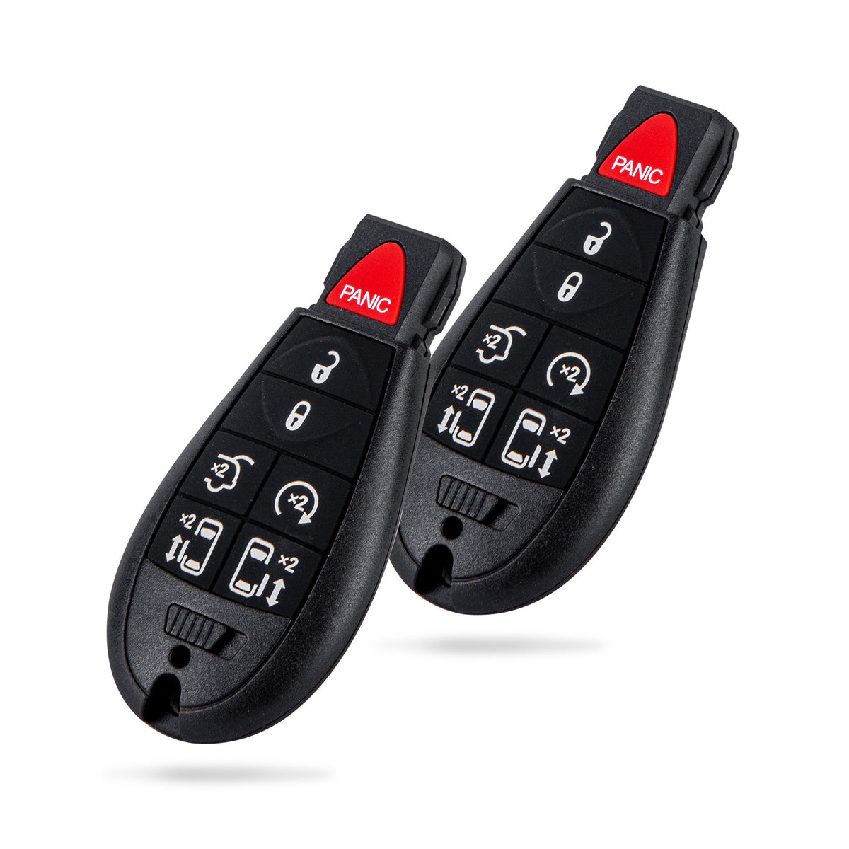 KeyCollection Car Remote Fob Replacementfor M3N5WY783X IYZ-C01C fits 2008 2009 2010 2011 2012 2013 2014 2015 2016 Chrysler Town and Country