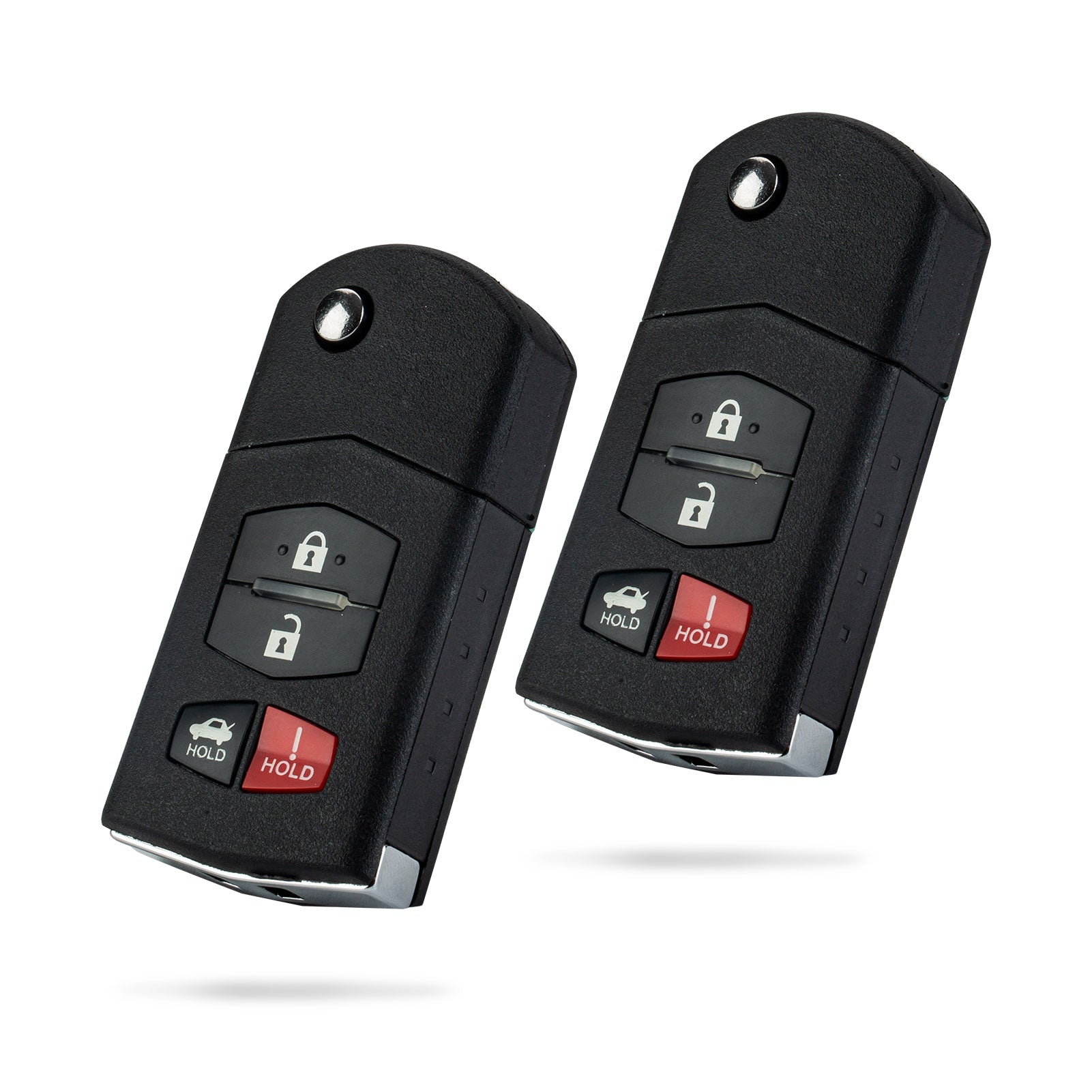 Extra-Partss Remote Car Key Fob Replacement for KPU41788 fits 2005 2006 2007 2008 2009 2010 Mazda 6
