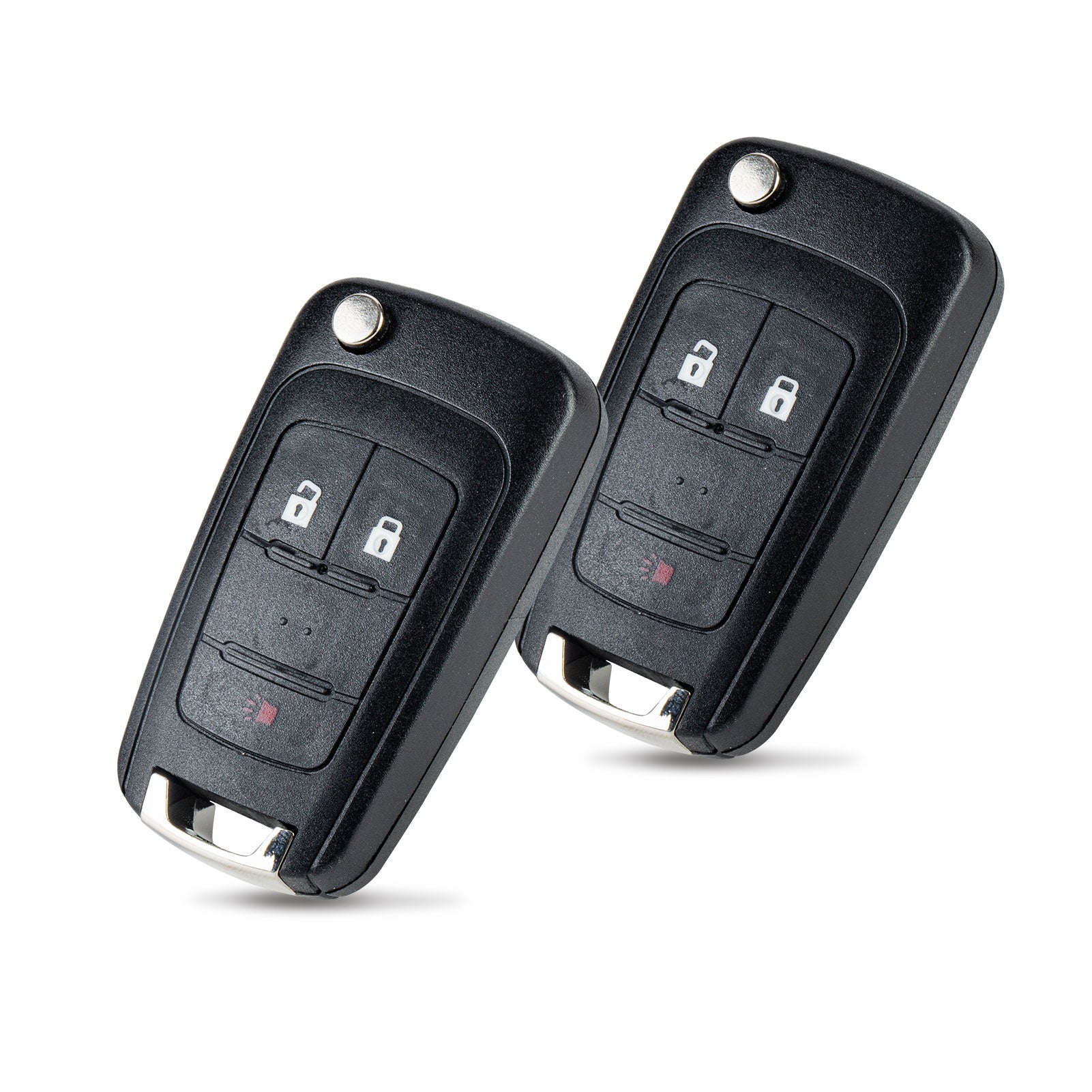 Extra-Partss Remote Car Key Fob Replacement for Chevy OHT01060512 3-btn fits 2010 2011 2012 2013 2014 2015 2016 2017 Equinox Terrain
