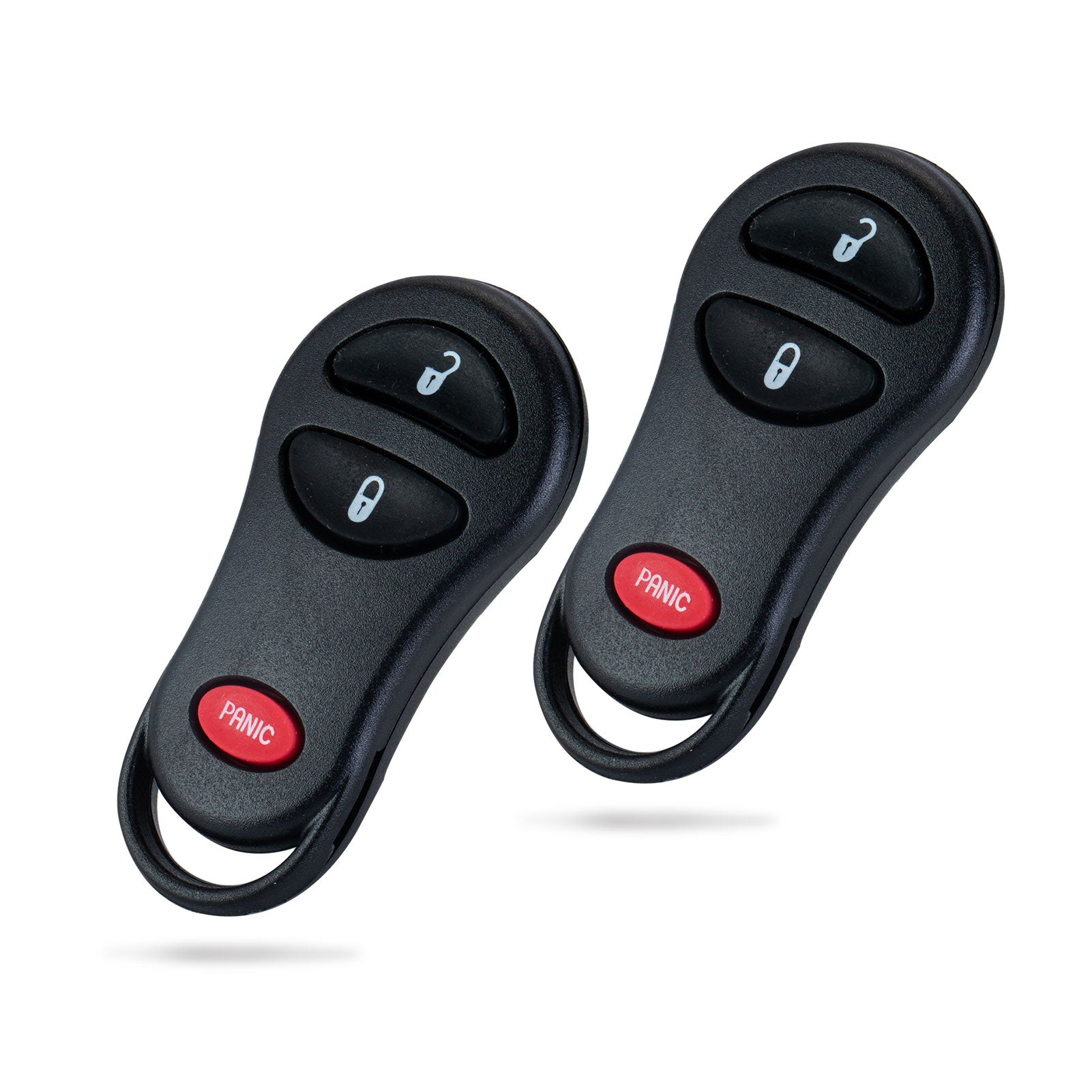Extra-Partss Remote Car Key Fob Replacement for Dodge GQ43VT17T fits 2002 2003 2004 2005 Ram 1500 2500 3500