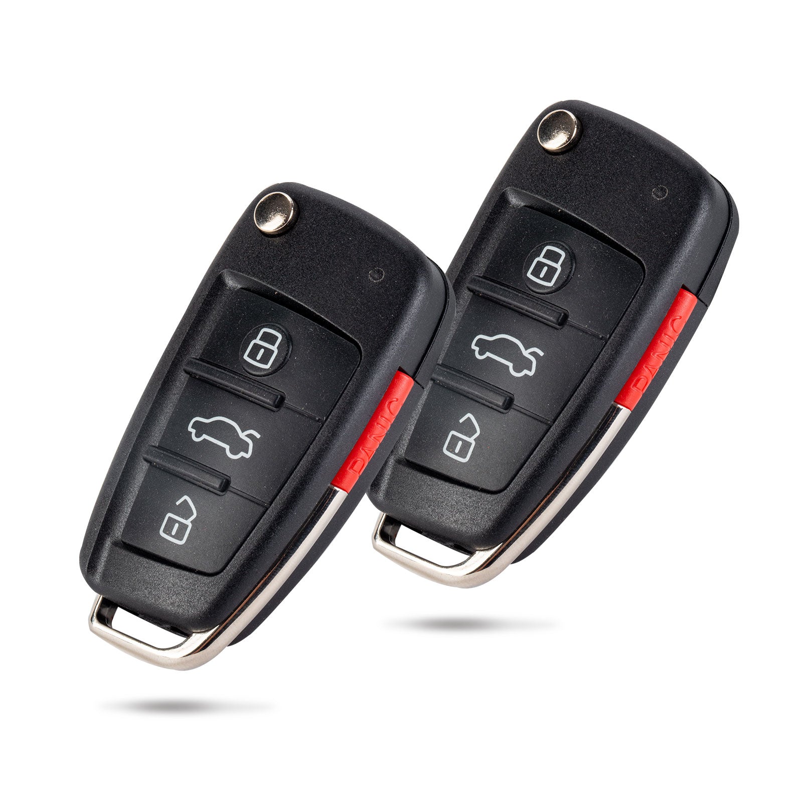 Extra-Partss Remote Car Key Fob Replacement for Audi 8X0837220D fits 2011 2012 2013 2014 A1 Q3