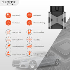 Extra-Partss OBD DIY Programmer and Smart Remote Car Key Bundles for Toyota HYQ14ACX 271451-5290 Board fits 2010 2011 2012 2013 2014 2015 Prius