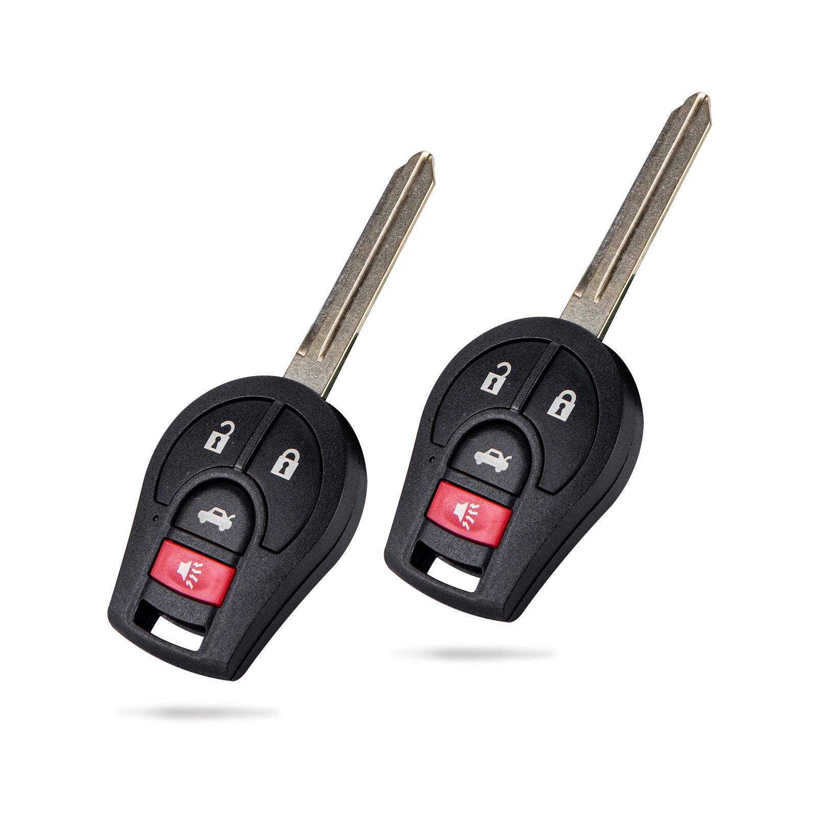 Extra-Partss Remote Car Key Fob Replacement for Nissan CWTWB1U751 fits 2013 2014 2015 2016 2017 2018 2019 Versa Sentra